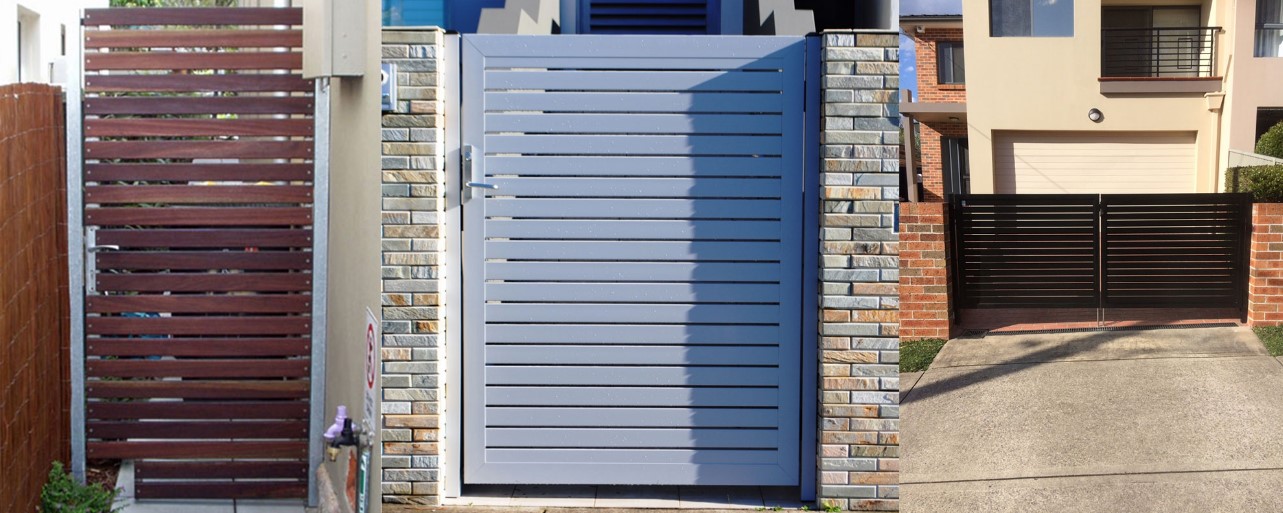 aluminium slat gates sydney