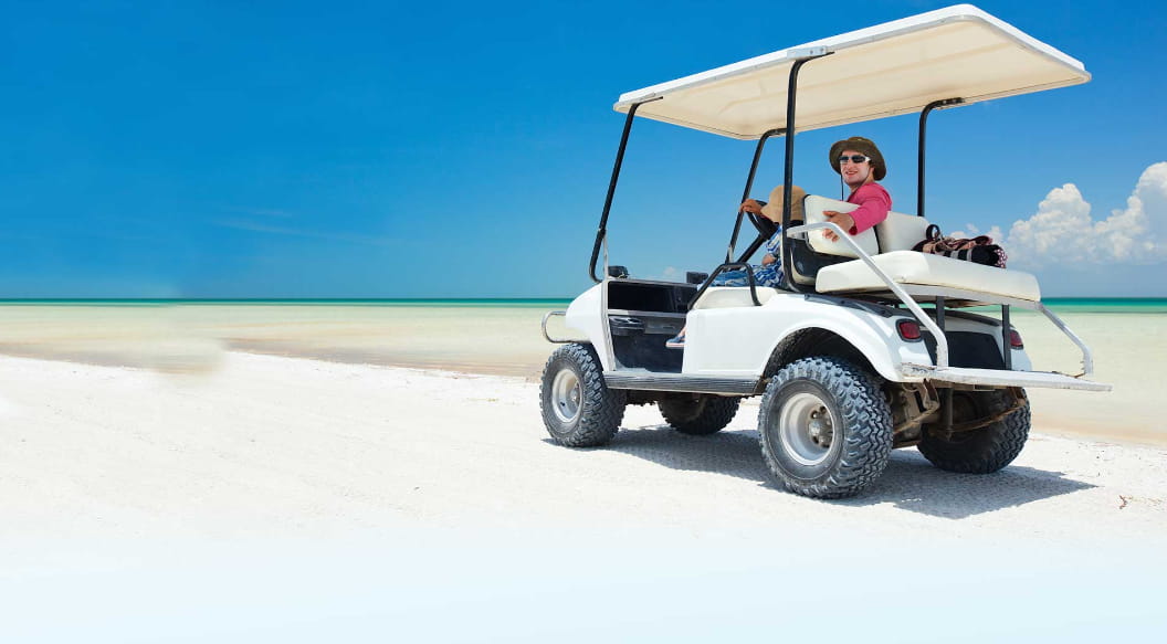 Golf cart rental in Key West