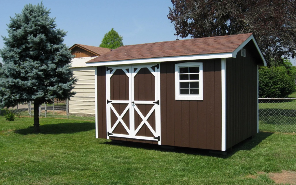 small outdoor garden shed