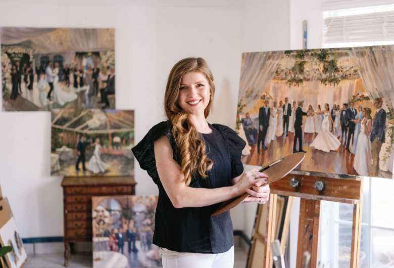 The Ultimate Guide to Booking a Live Wedding Painter for Your Wedding