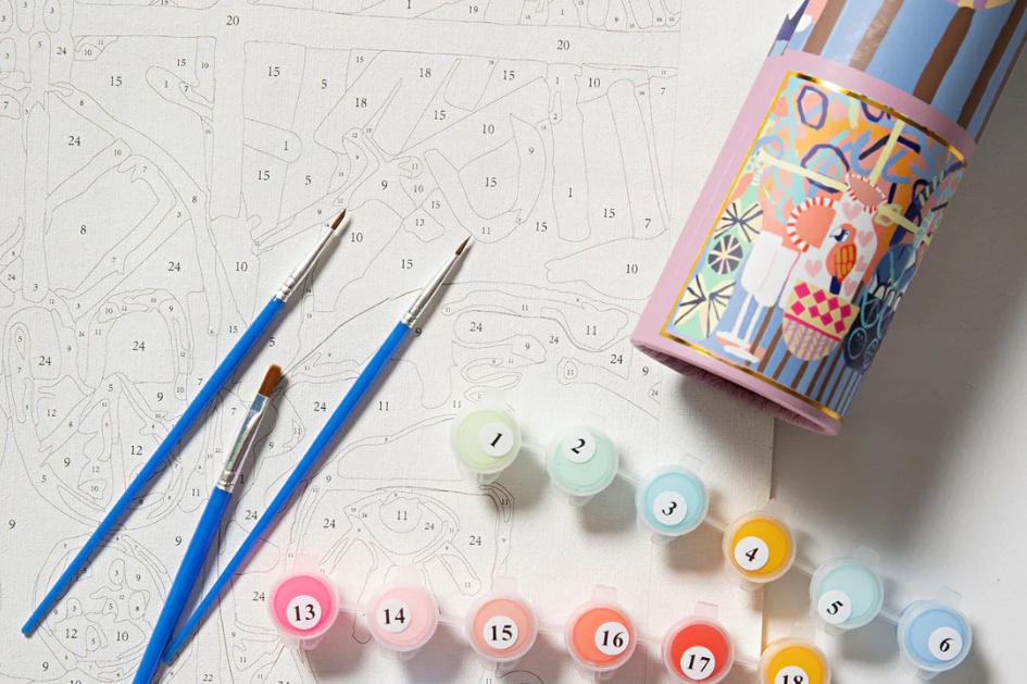 Paint by numbers kits in Australia