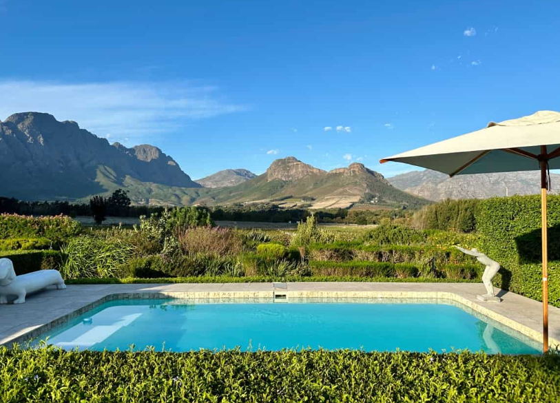 Franschhoek boutique hotel