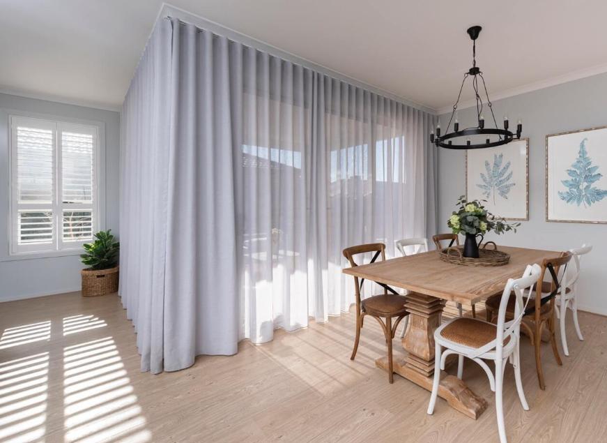 wave fold curtains in Sydney