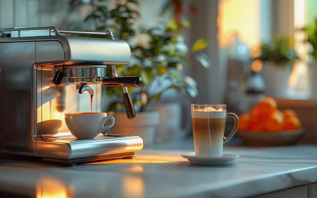 DeLonghi coffee machine from Harvey Norman